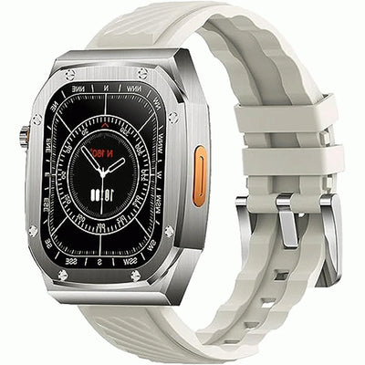 Z79 Max Armour Smart Watch – 2.1" IPS Display, Bluetooth Call, AI Voice Assistant, Compass, Heart Rate & Sports Tracking – Black