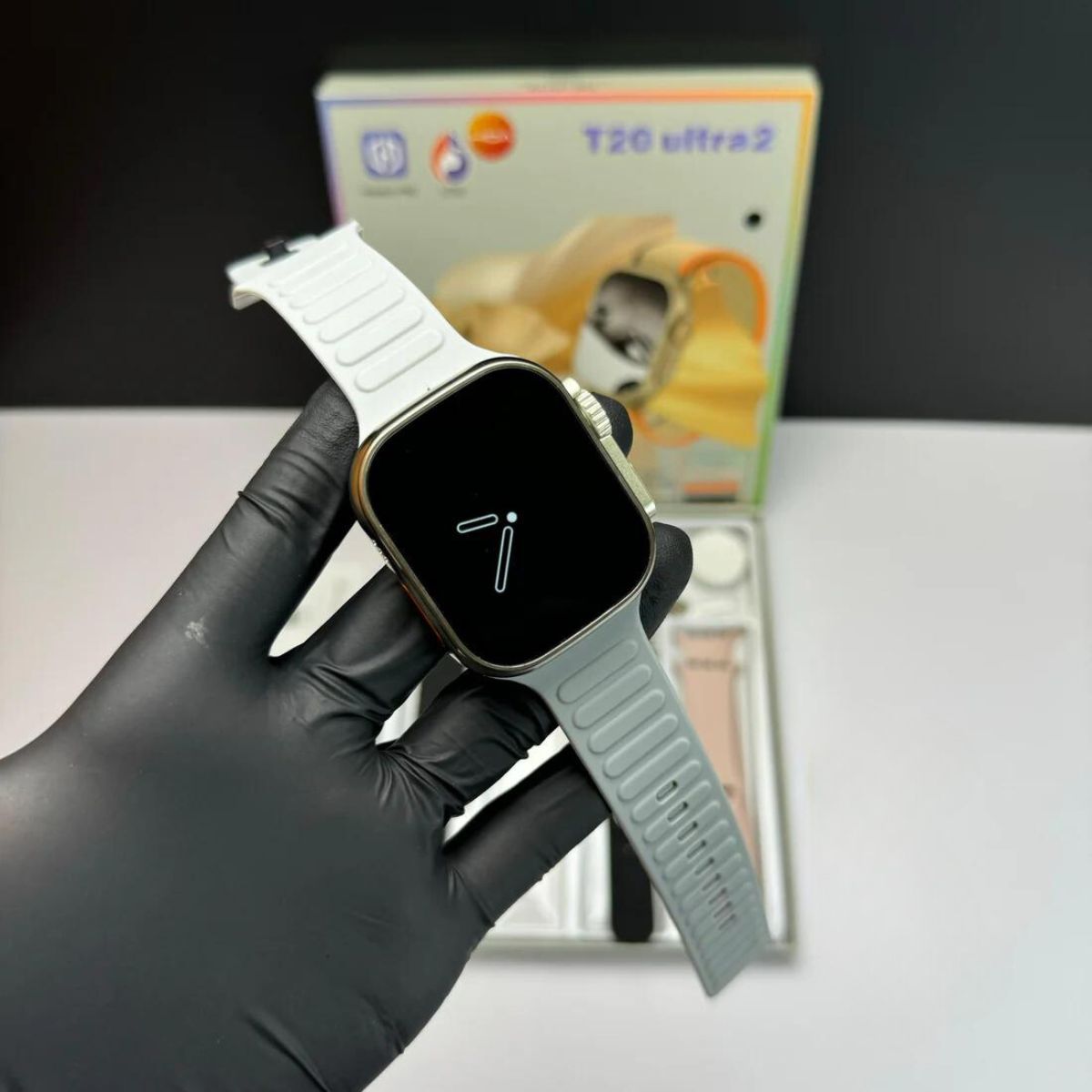 T20 Ultra 2 Smartwatch – Series 9 | Gesture Control, Bluetooth Call, Fitness Tracking, Wireless Charging (Unisex)