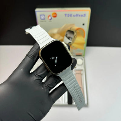 T20 Ultra 2 Smartwatch – Series 9 | Gesture Control, Bluetooth Call, Fitness Tracking, Wireless Charging (Unisex)